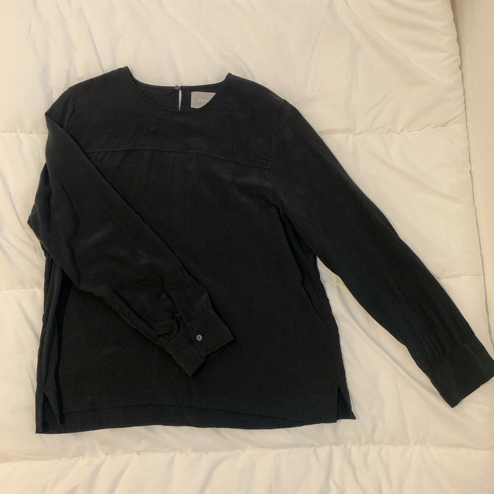Everlane silk shell